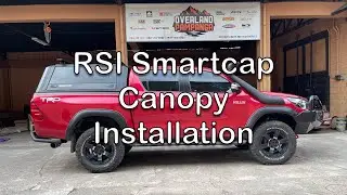 RSI Smartcap Canopy Toyota Hilux Installation