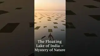 Loktak Lake Mystery 🌊 | Floating Islands of Manipur & Sangai Deer Secrets 🦌 #LoktakLake #Shorts