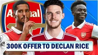 Arsenal's Huge Declan Rice Weekly Wage Proposal Revealed | Arsenal Calm About Saliba's New Contract