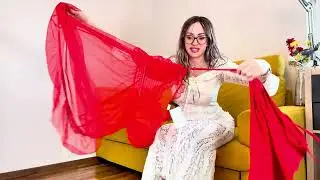 Try on Haul Transparent Dress || H&M || Divided || #trending #seethrough #fashion  #sheerfabrics