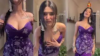 Sham Bhavi Hot Cleavage Reels | Trending Instagram Reels | Actress Hot Reels Vertical | Big Boobs