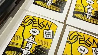 Doug Allen's STEVEN - Limited Edition Print - Signed and with Sketch