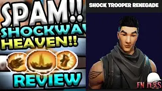 SPAM SHOCKWAVE! WHO IS SHOCK TROOPER RENEGADE?! | FULL GAMEPLAY | #fortnite  #fortnitesavetheworld