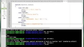 Enums and Switch! C Tutorial 15