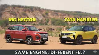 MG Hector vs Tata Harrier | SUV Comparison | Price, Features, Mileage & Performance Review