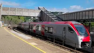 Trains at Pontypridd 9/7/2025