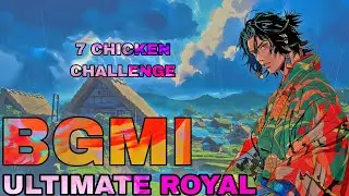 BGMI ULTIMATE ROYAL 10 CHICKEN  CHALLENGE  RANK PUSH   3.8 UPDATE || # bmps