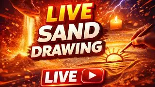 live sand drawing