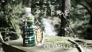 OLYMPUS PEN E-P7 と田舎の林道にある滝を見に行く スチルとうろつき #27