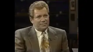 William Shatner on Night After Night with Alan Havey 1991