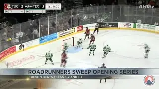 Tucson Roadrunners sweep opening series against Texas Stars