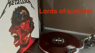 Metallica Lords of summer -  red vinyl disc of  LP HARDWIRED..TO SELF-DESTRUCT  DELUXE  BOX SET 