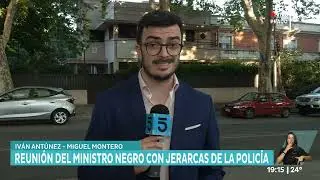 Ministro del Interior se reunió con jerarcas de la Policía para analizar políticas para 2026