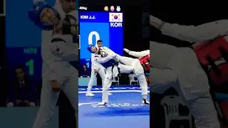 #round house kick knockout #taekwando #taekwondoknockouts #tkdfight #moderntaekwondo #headshot
