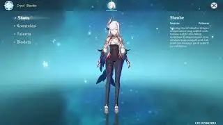 Genshin Impact - Shenhe Idle Animation