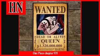 Nội Dung One Piece Chapter 935. Mức truy n&atilde; của Queen