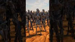 Can 1000 Terminator T-800 defeat 1,000,000 Spartans ? 😱