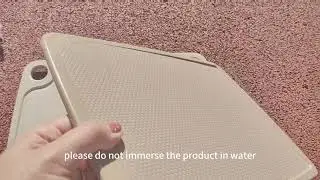 rice husk cutting board