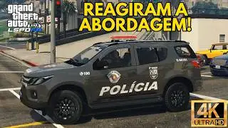 Abordagem do BAEP acabou em TROCA de TIROS! | GTA V POLICIAL 🚓💥