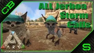 ARK: Scorched Earth - All Jerboa Storm Warning Calls!