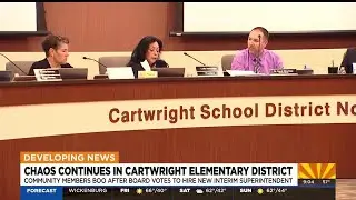 Community upset over Cartwright Elementary District school board nepotism