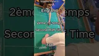World Cup - Coupe du Monde 2022 Subbuteo / Match 3 : Angleterre Iran