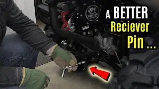 EASY Drawbar HOOK UP | Stop BENDING Clips & Loosing Receiver Shackles | MasterLock Pivot Hitch Pin