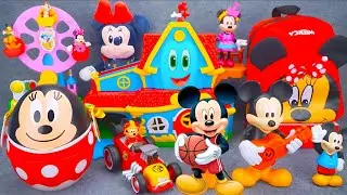 Satisfying With Unboxing Disney Mickey Mouse Red School Bag Playset | Review toys ASMR