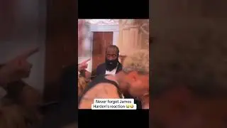 Harden&rsquo;s reaction 😅 (via lyfeofthelitty/TT)