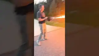 New pulse fire handheld flamethrower test shooting - buy on sale from PSA - review video coming soon