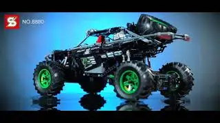 Sembo 8880 - Car building blocks - 1233 pcs - Steel