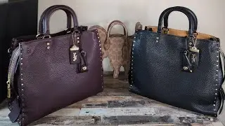 MY COACH ROGUE COLLECTION - CELEBRATING THE 10TH ANNIVERSARY OF THE ICONIC COACH ROGUE BAG 💖