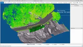 Расчет объема выемки и насыпи