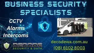 Business and Commercial Security Systems Port Kennedy | Decode WA  CCTV, Alarms, Intercoms