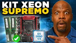 🚨O KIT XEON SUPREMO Chegou no Brasil (X99 + 2680v4 + 16GB)