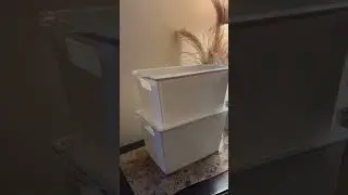 Dollartree Cheap and Easy Stackable Storage #dollartree