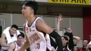 Migs Yniguez HITS BACK-TO-BACK THREES for UP vs NU in 3Q 💪🏻 | UAAP Season 88 Men&rsquo;s Basketball