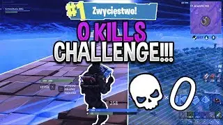 0 Kills Challenge( 0 killi wyzwanie) FORNITE VertexProGaming