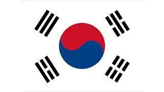 South Korean Flag | 한국 국기 | Copyright Free Videos | Green Screen Production