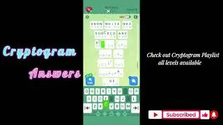 Cryptogram Snow White Event Chapter 2 Level 8 | Cryptogram Snow White Event Chapter 2 Answers