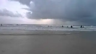 At the beach Manipal - Day 2