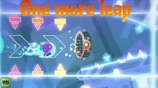 Geometry Dash - One more leap by RaveDino 100% (weekly level) fluke from 0 #gd #weeklylevel