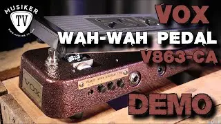 Vox Wah-Wah Pedal V863-CA - Demo