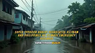 Super Typhoon Bualoi Devastates Vietnam and Philippines as Climate Emergency Declares