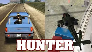 GTA Sindacco Chronicles (PSP) - Stealing a Hunter, Six Blade Knife, Call A Friend - Part 18
