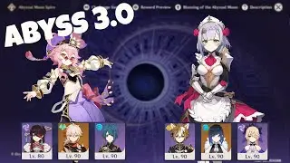 New Spiral Abyss 3.0 Floor 12 ~ [Electro-Charged Teams] Dori & Noelle + Builds
