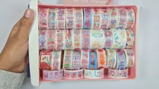 Kawaii sticker decorating❤️beautiful sticker decorating blog😍❤️ asmr journal sticker decorating🥰