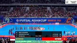 Indonesia vs Vietnam 3-2 | AFC Futsal Asian Cup 2026 Highlight