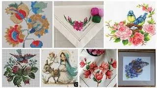 Великолепная, впечатляющая схема вышивки крестом, ставшая вирусной в интернете.