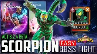 ACT 8.2.4 BETA | SCORPION Boss Fight | Marvel Contest Of Champions